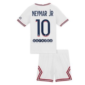 Paris Saint Germain Neymar Jr 10 Bambino Maglia Quarta 2021/2022 Manica Corta (+ Pantaloncini)